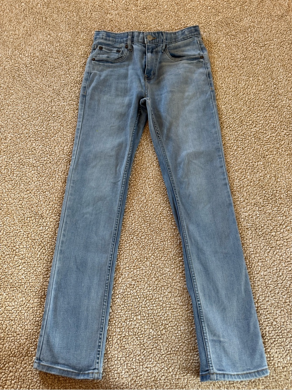 Levi’s 510 Boys Light Wash Jeans Size 16 Regular 28x30